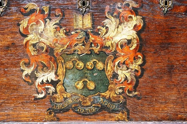The “1739” Arms as depicted on the Norville Chest.